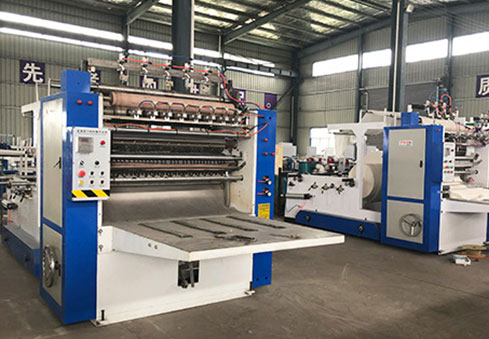 Fuyuan 3 Lines Facial Tissue Paper Making Machine