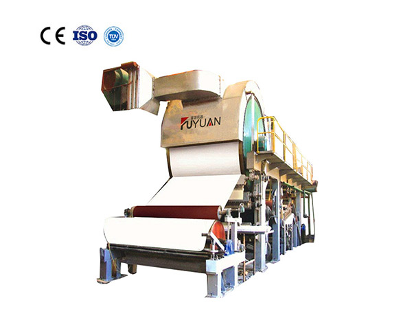 Raw Material to Jumbo Roll Tissue Paper Automatic Toilet Paper Making Machine