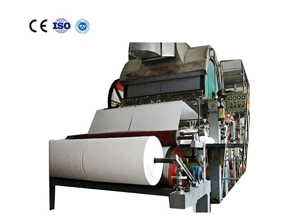 High Quality Waste Paper Recycling Pulp Toilet Tissue Paper Jumbo Roll Making Machine