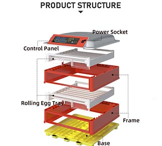 Инкубатор для куриных яиц с Китая