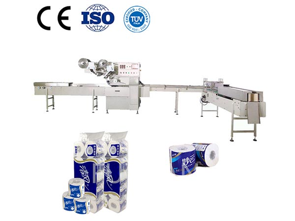 Automatic Toilet Paper Roll Packaging Machine