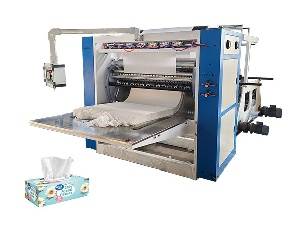 facial tissue machine