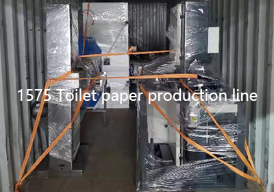 FY-R1575 Toilet paper production line sent to Russia